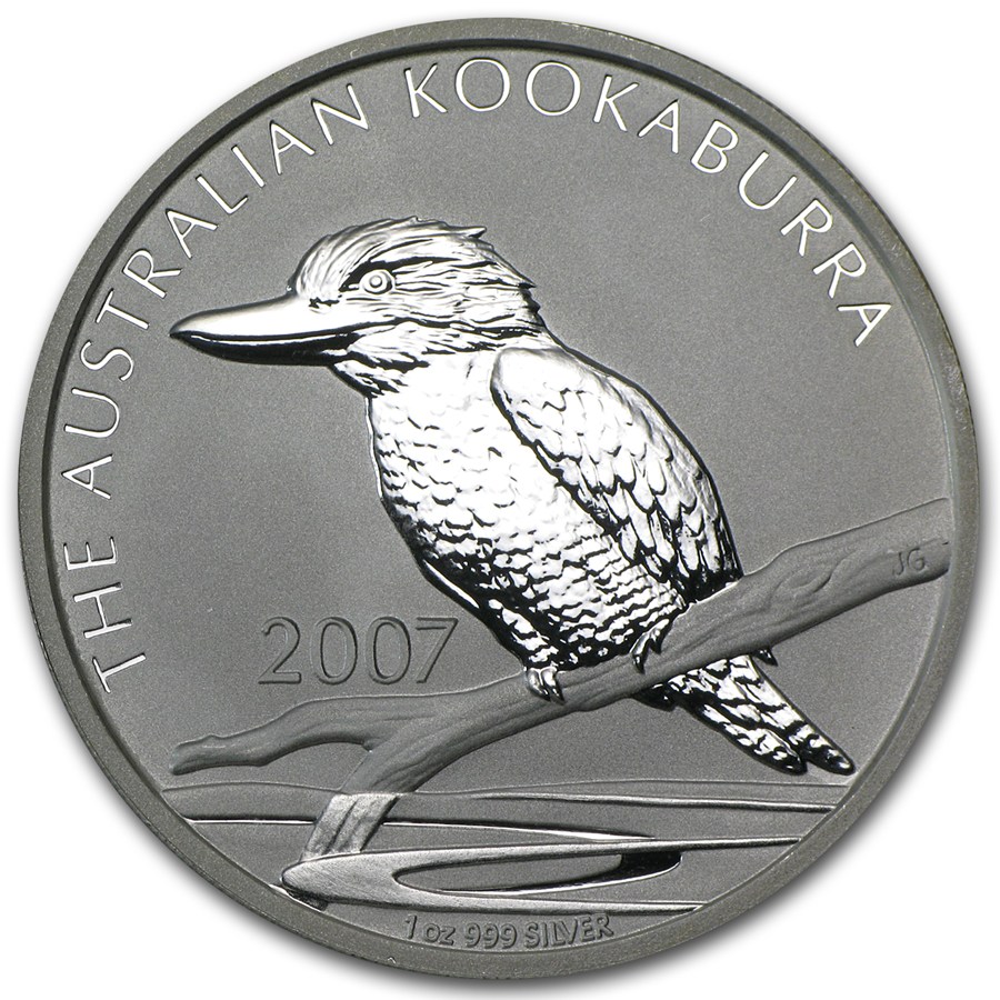Australië Kookaburra 2007 1 ounce silver